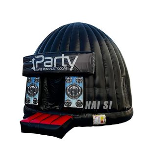 Castello Gonfiabile a Tema Disco, Casa del Divertimento con Trampolino per Feste e <span class=keywords><strong>Intrattenimento</strong></span> per Bambini e <span class=keywords><strong>Adulti</strong></span> - Product Image 1