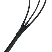 Pièces moulées thermorétractables en élastomère modifié Manchon moulé Connecteur de tube rétractable moulé Bottes thermorétractables Transitions bulbeuses