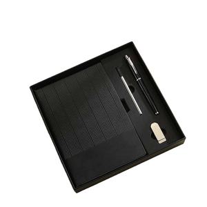 Cubierta personalizada y páginas interiores Deducción de superficie plana Cuadernos A5 Juego de caja de regalo de cuaderno de cuatro piezas - Product Image 1