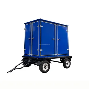 ZYD-M-300 (300L/min ) China Supplier Movable Trailer Enclosed Weather Proof Transformer Oil Purifier