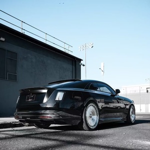 FOR <b>Rolls</b>-Royce Spectre 1016 Style Carbon Fiber Body <b>Kit</b> Front Lip Side Skirt Diffuser Spoiler Hood Upgrade Car Bumpers - Product Image 4