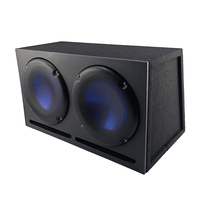Caisson de basses actif pour voiture double OEM de 10 pouces avec boîtier de caissons de basses fortes de 200W RMS