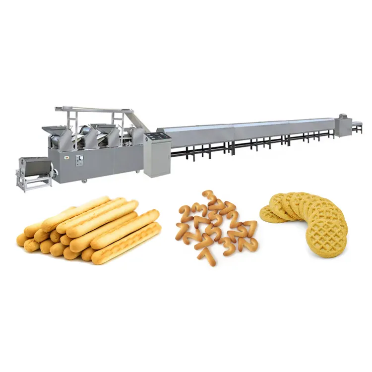 Volautomatische Kleine Biscuit Maker Machine Hard/Zacht/Gevulde Biscuit En Koekjes Making Machine