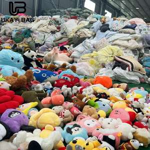 F12 Großhandel Second Hand Soft Stuffed Plüsch puppen Hot Sale Mixed Styles Gebrauchtes Spielzeug für Jungen und Mädchen - Product Image 3