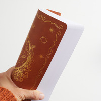 Agenda avec logo personnalisé agenda auto-remplissage planificateur quotidien sans date agenda de bureau en cuir carnet de notes