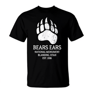 Camiseta del Monumento Nacional Bears Ears, Unisex, Cuello Redondo, Manga Corta, Algodón, para Adultos, Actividades Promocionales - Product Image 3