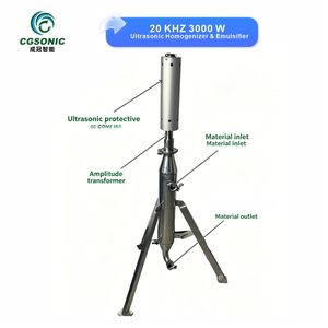Homogénéisateur à ultrasons de laboratoire 3000W 20KHz, utilisé <span class=keywords><strong>pour</strong></span> l'extraction, l'émulsification, le mélange et le traitement de l'eau - Product Image 2