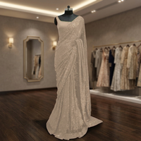 Bollywood Designer Saree Export Georgette Séquence Travail Saree Exclusif FAncy Dernière Qualité Premium Saree Sari Boutique Indienne