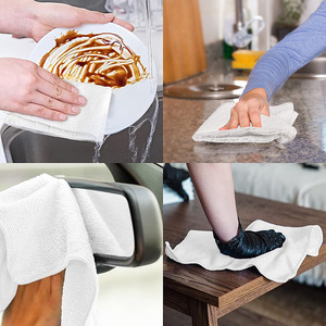 Bán Buôn Chất Lượng Cao Cấp Sợi Nhỏ <span class=keywords><strong>Polyester</strong></span> Thăng Hoa Có Thể Giặt Trắng Terry Khăn Bếp Vải Món Ăn Khăn Vải - Product Image 5