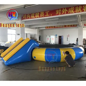 फैक्टरी मूल्य Inflatable पानी Trampoline उच्च कूद बिस्तर बिक्री के लिए Inflatable पानी खिलौना