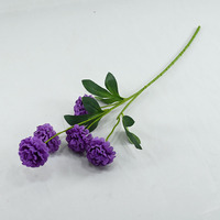 5 têtes de fleurs artificielles en soie, chrysanthème et pissenlit, modernes, imperméables, longue durée, 3-5, fête des mères, rentrée scolaire
