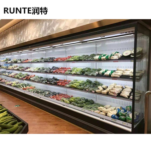 Dọc Mở Rau Tươi Tủ Lạnh Hiển Thị Tủ Đông Cho Trái Cây - Product Image 5