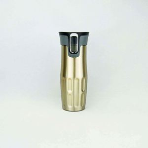 Stainless Steel Tumbler Vacuum <b>Insulated</b> Travel <b>Mug</b> With Lid Modern Design For Adults 24H Heat Retention - Product Image 5