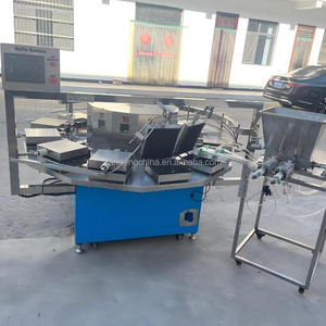 เครื่องทำวาฟเฟิลสตรูปวาฟเฟิลขนาดเล็กจากโรงงานโดยตรง สายการผลิตวาฟเฟิลกรอบ ฟีนิกซ์เอ้กโรล ไอศกรีมโคน เครป - Product Image 6