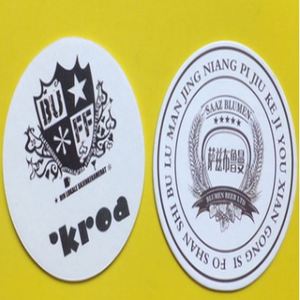 Custom Brand Printing Colorful Cup Holder <b>Pad</b> Kraft <b>Paper</b> Offset <b>Paper</b> Coated <b>Paper</b> Label for Cups - Product Image 4