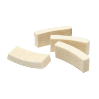 Bloc de feutre industriel 100% laine 8mm-25mm PVC laminé résistant à l'eau tissé technique pour la tapisserie d'ameublement de voiture utiliser un motif solide