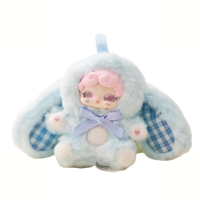 Nouveauté 2026 Goodnight Bunny Mini Sweetheart Plush Blind Box Peluche Porte-clés Convient aux porte-clés, sacs, cadeaux