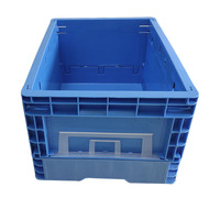 UGET EUO-4322 Composants automobiles Boîte de manutention empilable Logistique Recyclable Plastique Épaissi Caisse pliable