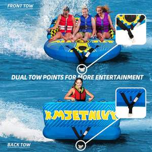 JOSEN Funda de Tela de PVC Inflable Personalizada para Esquí Acuático Remolcable, Sofá Inflable para Remolcar - Product Image 5