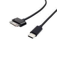Cable de Carga y Sincronización USB C a 30 Pines, para iPad, iPhone y iPod Antiguos con Conector de 30 Pines, 1 Metro, Color Negro y Blanco, Se Acepta OEM