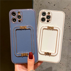 Funda de teléfono de cuero a prueba de golpes con logotipo personalizado, de lujo, <span class=keywords><strong>a51</strong></span> para samsung, con soporte magnético - Product Image 2