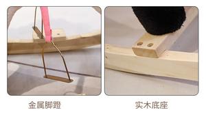 لعب الاطفال د الطفل أفخم هزاز الحصان الغزلان الحيوانات ركوب على الروك - Product Image 6