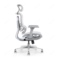 Chaise de bureau ergonomique en maille à mécanisme multiple SPARKLE avec accoudoir réglable