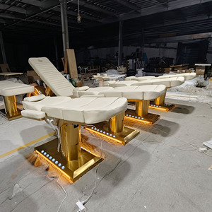 เก้าอี้นวดไฟฟ้าปรับระดับได้สำหรับร้านเสริมสวยหรูหรา พร้อมเตียง<span class=keywords><strong>นวด</strong></span>หน้าและเก้าอี้แพทย์ เตียงนวดหน้าสำหรับมืออาชีพ - Product Image 3