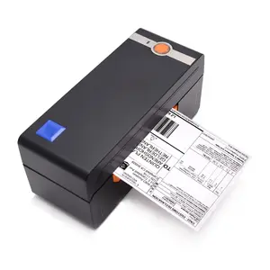 Thermische Label Printer Met Hoge Kwaliteit 110Mm 4 Inch A6 Label Barcode Printer Usb-poort Werken Met Amazon Paypal etsy Ebay Usps