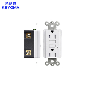 Keygma 125V 15a Witte Gfi-Tamper-Bestendige Stopcontact Met 2 Ac Stopcontacten En Ul943 Standaard Gfci-Aarding - Product Image 6