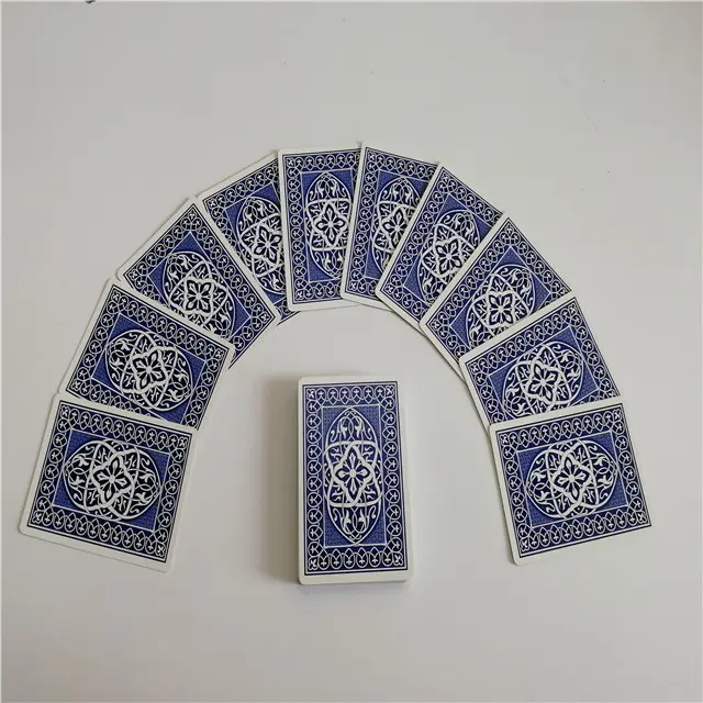 SGS Factory Index Type Play Cards Colorful Poker Online Custom