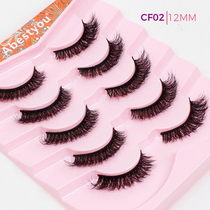 Abestyou – Faux <span class=keywords><strong>cils</strong></span> en gros personnalisés, effet 3D, en vison, épais, naturels, doux, faits à la main - Product Image 4