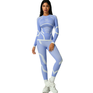 Ensemble de Combinaison de Ski Thermique pour Femmes - Vêtements de Ski et de Gym Respirants et Légers avec Taille Élastique pour les Sports d'Hiver - Product Image 1