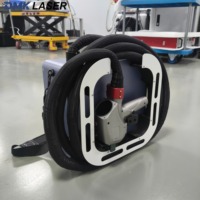 Nettoyeur laser portable 300W avec design valise et écran tactile pour le décapage de peinture des pièces automobiles et le dégraissage des moteurs