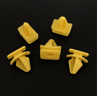 Nouvelles pinces de fixation en nylon jaune pour jupes latérales de voiture, de marque Huoshen, de type OE, pour garnitures d'arche de roue de 10,5 mm