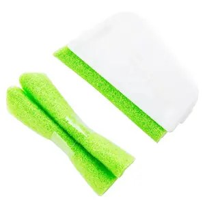 Dispositivo per la pulizia della casa del Gap del pavimento 1 Set spazzola per la pulizia della scanalatura della finestra detergente per finestre bagno cucina