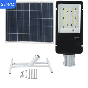 Экономичный комплект солнечного уличного освещения 500 Вт: простая установка, быстрая зарядка, энергосбережение - Product Image 1