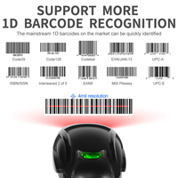 Lecteur de codes-barres laser USB filaire Xincode de haute qualité, scanner portable 1D pour inventaire, livres et ordinateurs X-9300