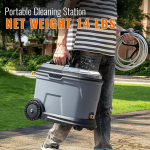 Nettoyeur haute pression sans fil portable avec réservoir de 5,28 gallons, pression maximale de 870 PSI pour le lavage de voitures, le rinçage extérieur et le <span class=keywords><strong>nettoyage</strong></span> des animaux domestiques - Product Image 6