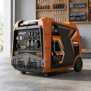 Générateur à <span class=keywords><strong>essence</strong></span> compact 9 kW pour coffre de voiture, camping et escapades de fin de semaine, monophasé 50 Hz/60 Hz - Product Image 1