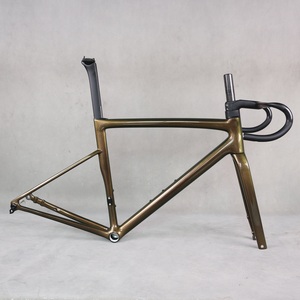 Cadre de vélo de route en fibre de carbone Chameleon 1007 Paint Superlight avec câblage interne, boîtier de pédalier TT-X70, support de pédalier UDH - Product Image 1