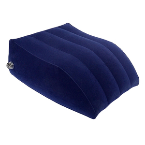 หมอนลิ่มเป่าลมสำหรับพักเท้าแบบพกพาสามารถพับเก็บได้เพื่อความผ่อนคลายขา - Product Image 1