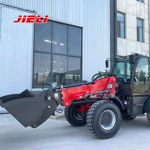 Construcción Farm Mini Frontlader Teleskoplader Radlader Telehandler Telescópico Cargador de ruedas de 2,5 toneladas para la venta - Product Image 5