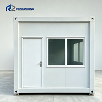 Unité de conteneur modulaire respirante et flexible pour dortoir, chambre, salle de bain, toilettes, extérieur
