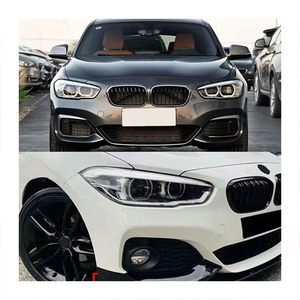 Nuovo Kit Carrozzeria Auto, Labbro Anteriore M Performance Effetto Fibra di Carbonio Anti-Graffio per Serie 1 F20 LCI 2015-2018, Retrofit/Aggiornamento - Product Image 6