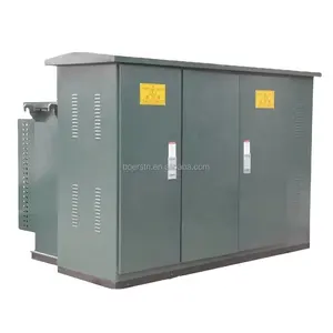 630KVA 750KVA 11KV 13.2KV 13.8KV / 400V 415V 433V 3 Phase Pad Mounted Combination Transformer Substation