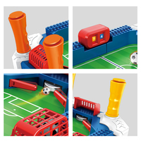 Juego de Fútbol de Mesa, Juego de Mesa de Fútbol Interactivo, Mini Tablero de Fútbol Compacto, Juguete Deportivo de Pinball Interactivo para Niños