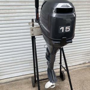 Motor fueraborda <span class=keywords><strong>F15</strong></span> de 15 HP y 4 tiempos, motor marino de 323 cc refrigerado por agua, motor fueraborda de gasolina para botes inflables de pesca - Product Image 3