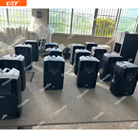 Système de sonorisation actif pour DJ ART-715A, enceinte active en plastique de 15 pouces avec module DSP, système audio extérieur actif pour les performances sur scène