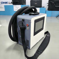 Nettoyeur laser portable 300W avec design valise et écran tactile pour le décapage de peinture des pièces automobiles et le dégraissage des moteurs